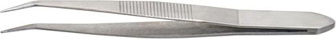 Eisco Labs 4.25" Curved Steel Forceps/Tweezers (Pack of 5) in Saudi Arabia