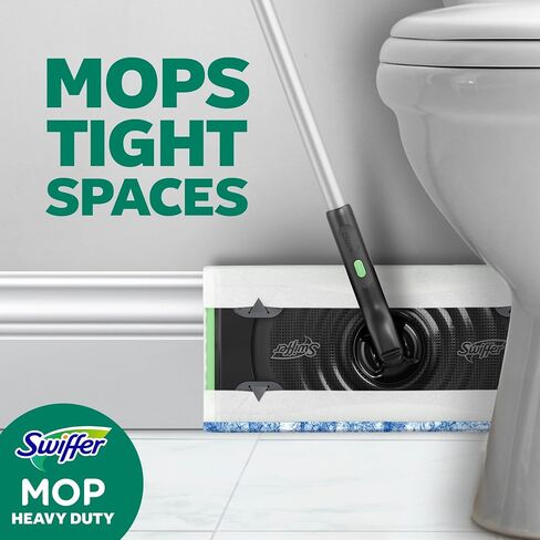 Swiffer Sweep + Mop, Wet Pads Refill, Floor Cleaner, Cleaning Cloths, Heavy Duty, Fresh, 20ct in Saudi Arabia