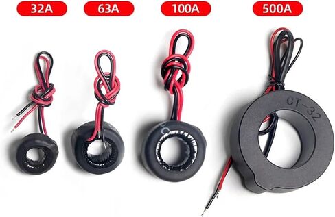 High Stability Split Core Current Transformer Open Type Coil CT AC 32A 63A 100A 500A Clamp Sensor(32A Split CT) in Saudi Arabia