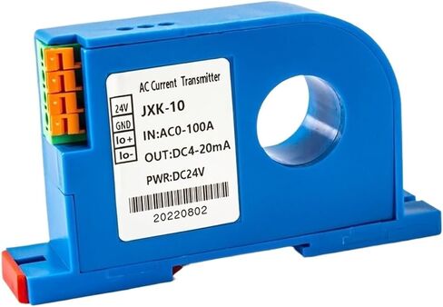 0-100A DC Transmitter Transmitter AC Current Sensitter 4-20MA 0-10V RS485 22MM 300A 200A 400A AC/DC المحول الحالي (المدخلات DC0-30A ، DC12V_OUTPUT 0-5V) in Saudi Arabia