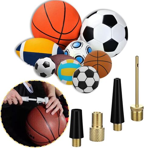 16pcs Needles for Ball Pump,Portable Ball Pump Needle,Threaded Bike Pumps Needle, Bike Tire Adapter, for Football, Tire, Basketball, Volleyball, Swimming Ring, Balloon in Saudi Arabia