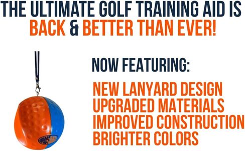 مساعدة تدريب الجولف النهائية الجديدة والمحسّنة على براءة اختراع ، أداة ممارسة التأرجح مع الحبل ، مدرب جولف جولف ، للراحة والمتانة الفائقة in Kuwait