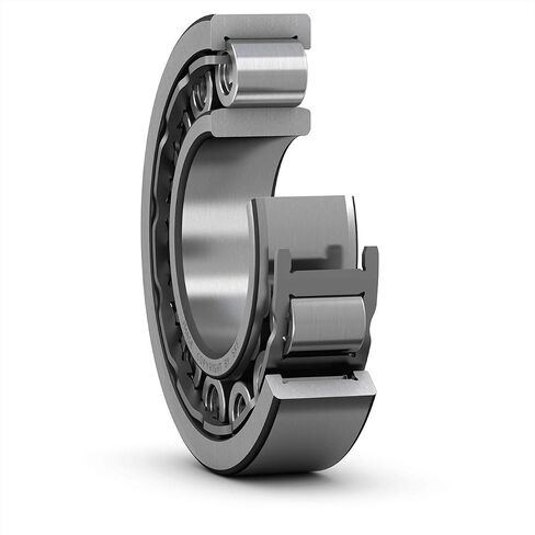 SKF NU 308 ECJ Cylindrical Roller Bearing, Removable Inner Ring, Straight, High Capacity, Steel Cage, Metric, 40mm Bore, 90mm OD, 23mm Width, 8000rpm Maximum Rotational Speed, 17500lbf Static Load Capacity, 18200lbf Dynamic Load Capacity in Saudi Arabia
