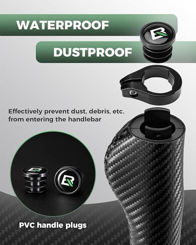 ROCKBROS Mountain Bike Grips,Double Lock-on and Non-Slip Bike Grips,Comfortable Bicycle Handlebars Grips,for Commuting in Saudi Arabia