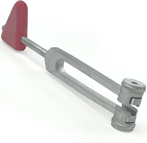 Medical Grade Reflex Hammer Tuning Fork Combo Aluminum Alloy, One 2 IN 1, 256 Hz Tuning Fork With Taylor Hammer in Saudi Arabia