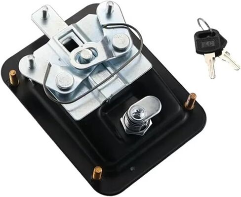 304 Stainless Steel Or Iron Generator Set Equipment Door Lock Panel Three-Point Linkage 1Pcs(304SUS No Padlock) in Saudi Arabia