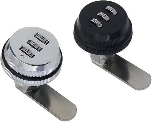 Distribution Box Cam Mailbox Cabinet Door Lock Combination Drawer File Industrial Equipment 1Pcs(Black-30mm) in Saudi Arabia