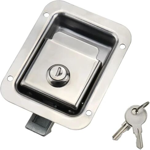 304 Stainless Steel Pull Rod Reinforced Flat Lock Door 1Pcs(XG095-013-1) in Saudi Arabia