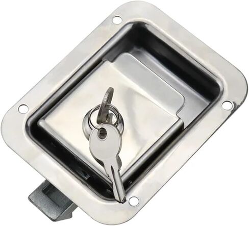 304 Stainless Steel Pull Rod Reinforced Flat Lock Door 1Pcs(XG095-013-1) in Saudi Arabia