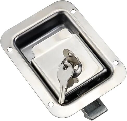 304 Stainless Steel Pull Rod Reinforced Flat Lock Door 1Pcs(XG095-013-1) in Saudi Arabia