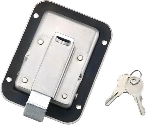 304 Stainless Steel Pull Rod Reinforced Flat Lock Door 1Pcs(XG095-013-1) in Saudi Arabia