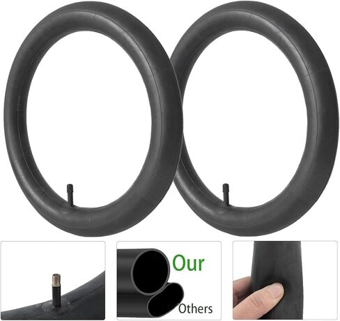 2-Pcs 14x2.125 Bike Tube for Electric Bike, 14x2.125 Inner Tube 14 x 2.125 Inner Tube 14 inch Bike Tube 14x1.75 14x1.95, Schrader Valve in Saudi Arabia