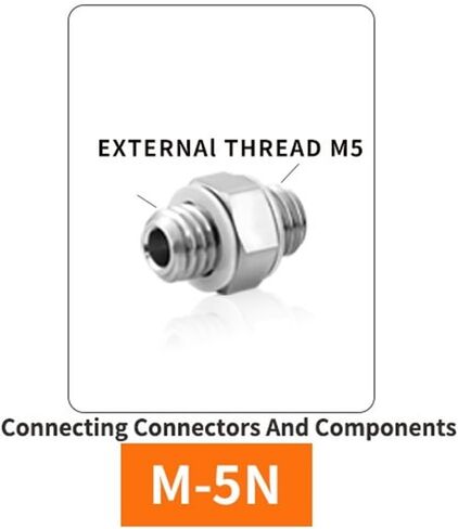10pcs M-3N M-3UL M-3P M-3UT M-5UN M-5UL M-5UT M-5J Metal Metal Air Universal Convert Connection Monouctor (M-3P) in Saudi Arabia