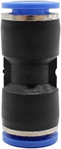 Pneumatic joint pipe joint air quick insertion hose plastic joint 4mm 6mm 8mm 10mm 12mm 14mm PU PY PK PE PV SA 10 pack(HVFF (10PCS),OD 6MM) in Saudi Arabia