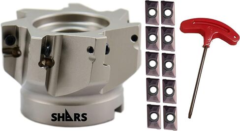 مشاركات 3 "90 درجة مربعة كتف مطحنة الوجه مع 10 PCS APKT1604 CARBIDE INSERT 404-1869W+404-6541 (10) P in Saudi Arabia