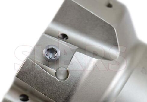 Shars 3 "90 درجة سائل التبريد من خلال مطحنة الوجه الشاقة القابلة للخدمة LNKT إدراج 404-7955 P [ in Saudi Arabia