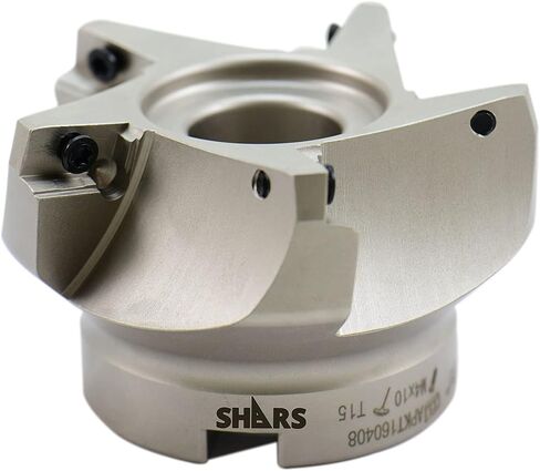 Shars 3" 75 Degree Indexable Face Mill for APKT1604 Carbide Insert 404-2602W P[ in Saudi Arabia