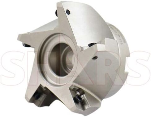 Shars 3" 75 Degree Indexable Face Mill for APKT1604 Carbide Insert 404-2602W P[ in Saudi Arabia
