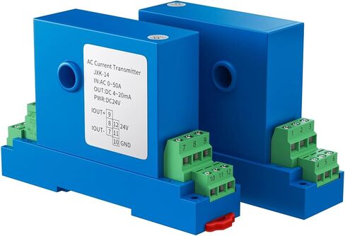 Hall Current Sensor 0-30A 0-50A 0-100A 0-150A AC Current Transducer 4-20mA 0-10V 0-5V RS485 AC DC Current Transmitter(DC 0-30A) in Saudi Arabia