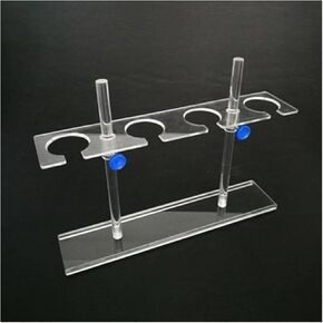 1PCS Funnel Stand Organic Glass Separator Stand Support Rack Laboratory Supplies(500ml 4holes) in Kuwait