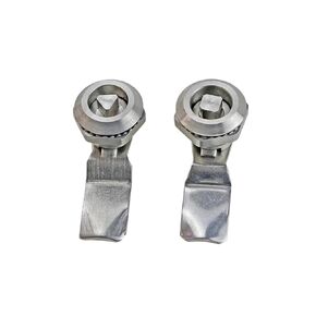 304 الفولاذ المقاوم للصدأ توزيع في الهواء الطلق باب خزانة الباب 1pcs (S على شكل قفل) in Kuwait