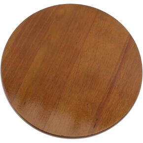 Cabilock Round Stool Seat استبدال سلس من خشب المطاط الخشبي خمر الجزء العلوي من البراز المقعد لمطعم الاستخدام مكتب مأدبة الاستخدام in Kuwait