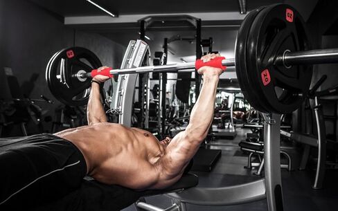 Mega Pumpz - Thick Dumbbell Grips (Set of 2) - Barbell Fat Grip Weight Lifting Gym Workout Equipment - Non Slip Rubber Lifting Grips for Bigger Biceps - Ergonomic Training Bodybuilding Thick Bar Grip Set in Saudi Arabia