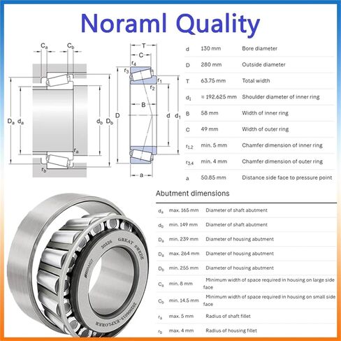 1Pcs Bearing 30236 30326 32040X Tapering Bearing(30326P5) in Saudi Arabia