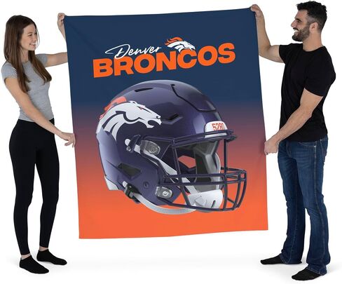 NORTHWEST NFL 50X60 PRINTD WALL HANGING(POD) TOPPER - BRONCOS in Saudi Arabia