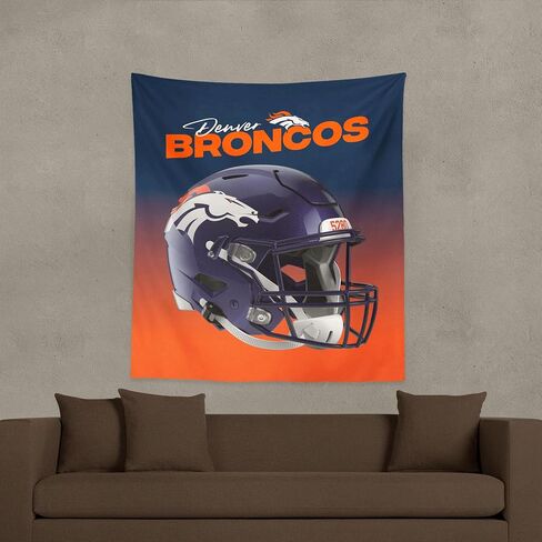 NORTHWEST NFL 50X60 PRINTD WALL HANGING(POD) TOPPER - BRONCOS in Saudi Arabia