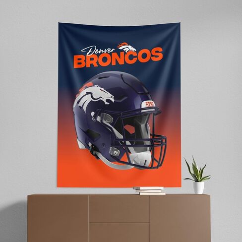 NORTHWEST NFL 50X60 PRINTD WALL HANGING(POD) TOPPER - BRONCOS in Saudi Arabia