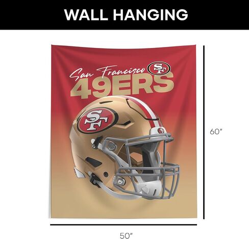 Northwest NFL 50x60 Printd Wall Hanging (POD) Topper - Broncos in Saudi Arabia