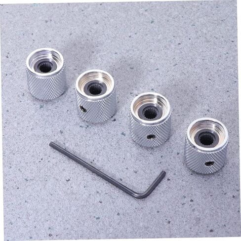 ToyAndona 5pcs مقبض الصوت للغيتار الكهربائي نغمة المعادن المقابض الجيتار الجيتار الجيتار سهلة التثبيت in Saudi Arabia