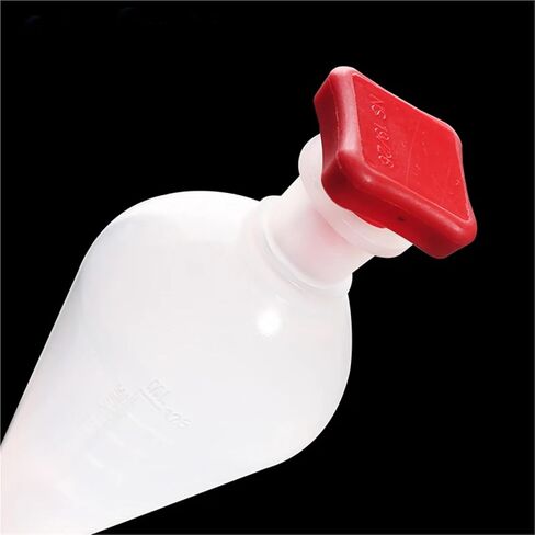 125ml Pear Shaped Plastic Separator Funnel with PTFE Stop PP Separator Funnel Laboratory Supplies in Saudi Arabia