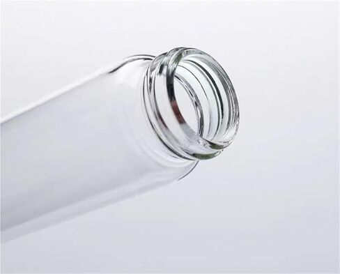 2ml-60ml عينة مختبر قارورة صغير زجاجة الكاشف الشفافة قوارير الشفافة للتجربة (20 مل 10pcs) in Saudi Arabia