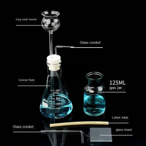 Portable Carbon Dioxide Production Device - Simple Gas Generator Set with Conical Bottle and Accessories in Saudi Arabia