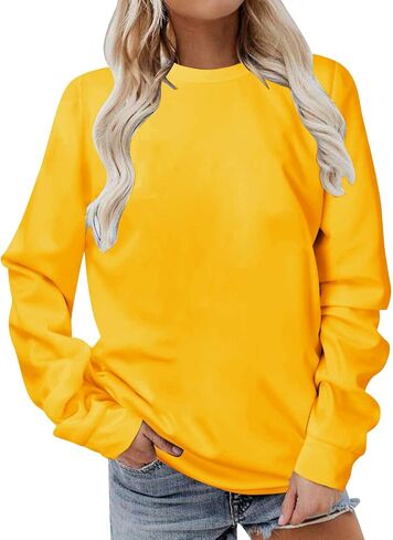 Crewneck Sweatshirts النساء طويل الأكمام غير الرسمية قمم الالتفاف الرياضية الضخمة بالإضافة إلى الحجم الأزياء الأزياء السقوط in Kuwait