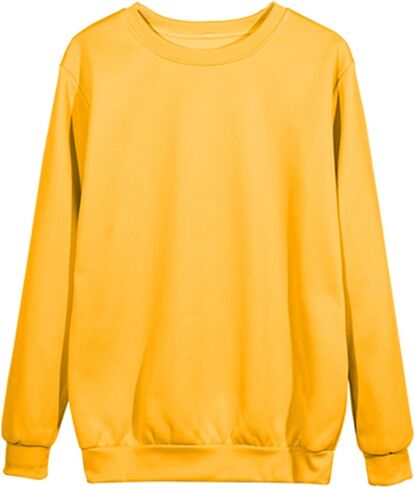 Crewneck Sweatshirts النساء طويل الأكمام غير الرسمية قمم الالتفاف الرياضية الضخمة بالإضافة إلى الحجم الأزياء الأزياء السقوط in Kuwait