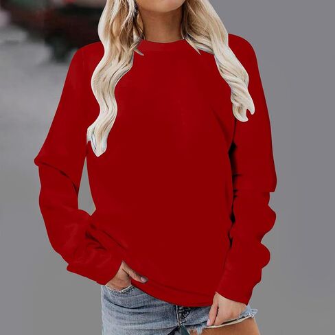 Crewneck Sweatshirts النساء طويل الأكمام غير الرسمية قمم الالتفاف الرياضية الضخمة بالإضافة إلى الحجم الأزياء الأزياء السقوط in Kuwait
