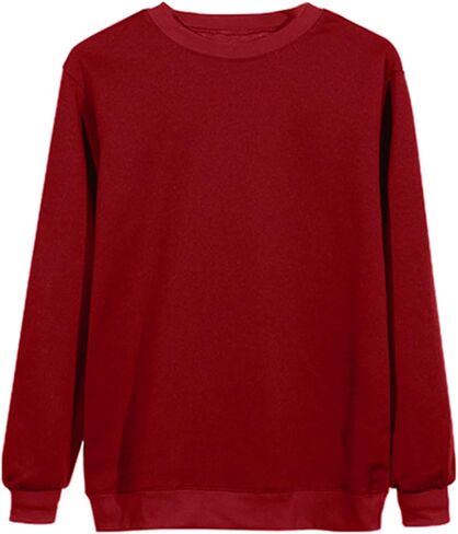 Crewneck Sweatshirts النساء طويل الأكمام غير الرسمية قمم الالتفاف الرياضية الضخمة بالإضافة إلى الحجم الأزياء الأزياء السقوط in Kuwait