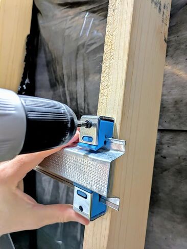 MarvelMute Sound Isolation Clip - Full Rubber Sound Blocking Clips for Soundproofing Resilient Channel (50) in Kuwait