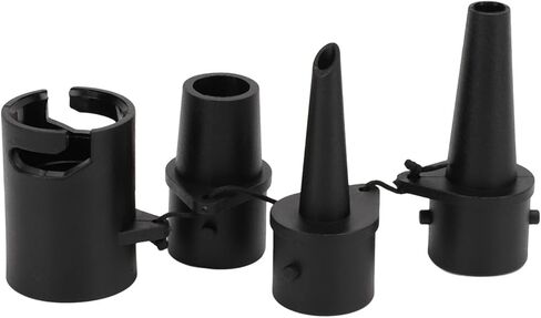 فوهات استبدال مضخة الهواء ، نايلون 3 أحجام تسرب برؤوس مضخة قابلة للنفخ لسرير الهواء مرتبة هواء مرتبة السباحة قابلة للنفخ in Kuwait