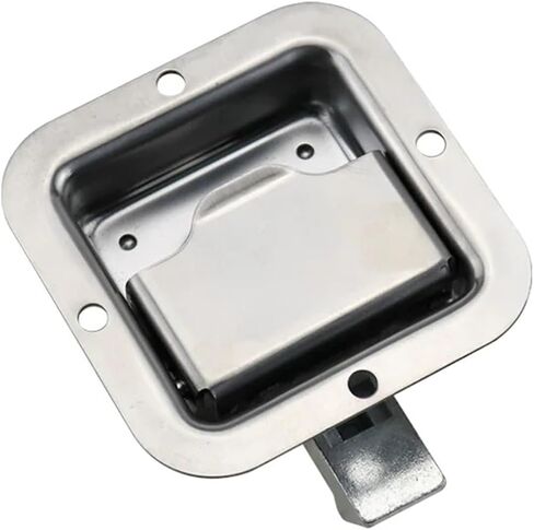 Square Panel Lock 304 Stainless Steel Rv Vehicle Toolbox Electrical Cabinet 1Pcs(XG095-004-1) in Saudi Arabia