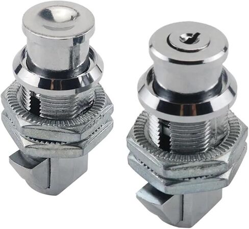 زنك سبيكة ختم قفل خزانة التحكم الكهربائية الأسطوانية مع 1pcs (غير لامع مع قفل) in Kuwait