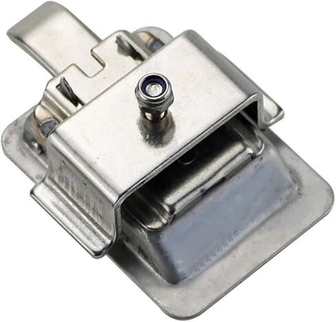 Flat Lock Stainless Steel Equipment Cabinet Door Hardware Accessories 1Pcs(XG095-005-2-ACurved) in Saudi Arabia