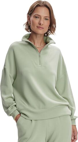 Varley Women's Hawley 1/2 Zip Sweat in Saudi Arabia