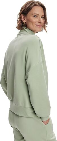 Varley Women's Hawley 1/2 Zip Sweat in Saudi Arabia