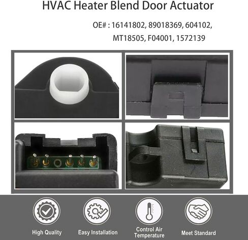 HVAC Heater Blend Door Actuator 604901 Fits for Toyota Highlander 2004-2007, Avalon 1999-2004, for Lexus RX330 04-06, RX350 07-09, RX400h 06-08, Mode Actuator Replace 604-901 87106-0E010 in Saudi Arabia
