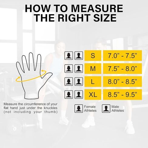 Xtylo Int Workout Gloves for Men & Women Weight Lifting Gloves with Wrist Support, Full Palm Protection, Non-Slip Grip–Gym,Training, Rowing, Cycling, Fitness Sizes S,M,L,XL in Saudi Arabia