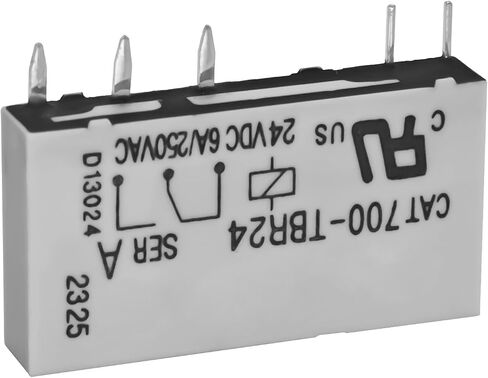 700-TBR24 Relay (Pack of 12) - 6A 250VAC 24VDC 5Pins Power Relay for Allen-Bradley CAT700-TBR24 in Saudi Arabia